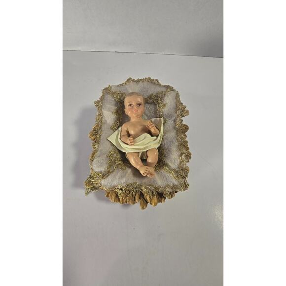 Kirkland Nativity 404603 Baby Jesus Replacement Piece Figurine (2 Pieces) - Picture 1 of 4